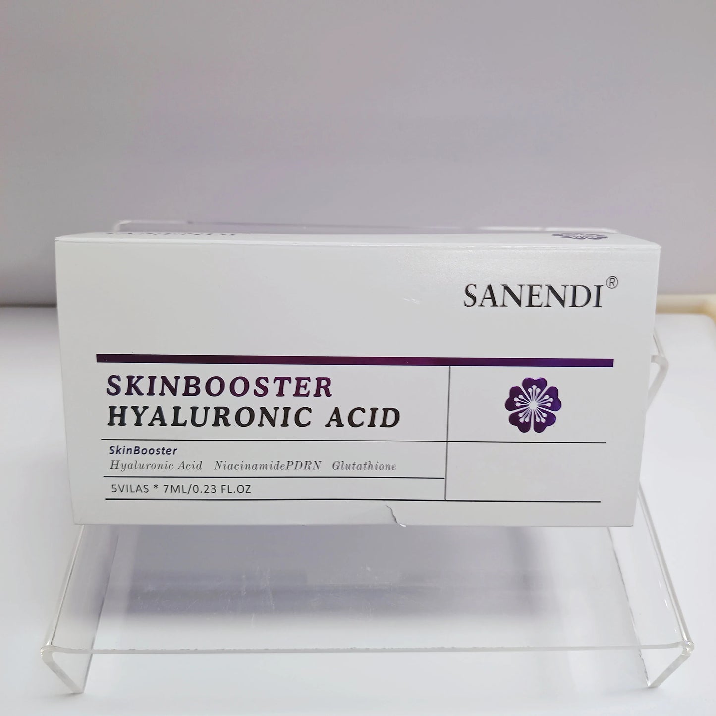 Sanendi, produto coreano para o cuidado da pele, contém ácido hialurónico. Conjunto de 5 essências faciais hidratantes, calmantes e nutritivas, 7ml cada.