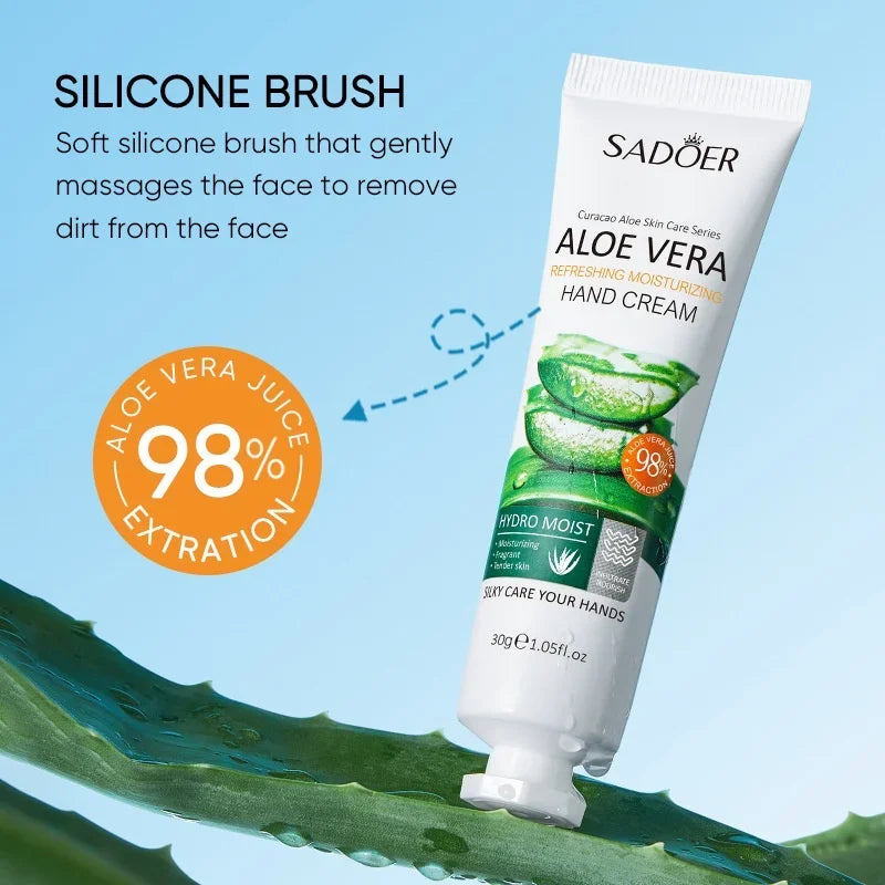 Creme de mãos com arroz: volumizador, rejuvenescedor, nutritivo, hidratante, refrescante e não oleoso. 30g