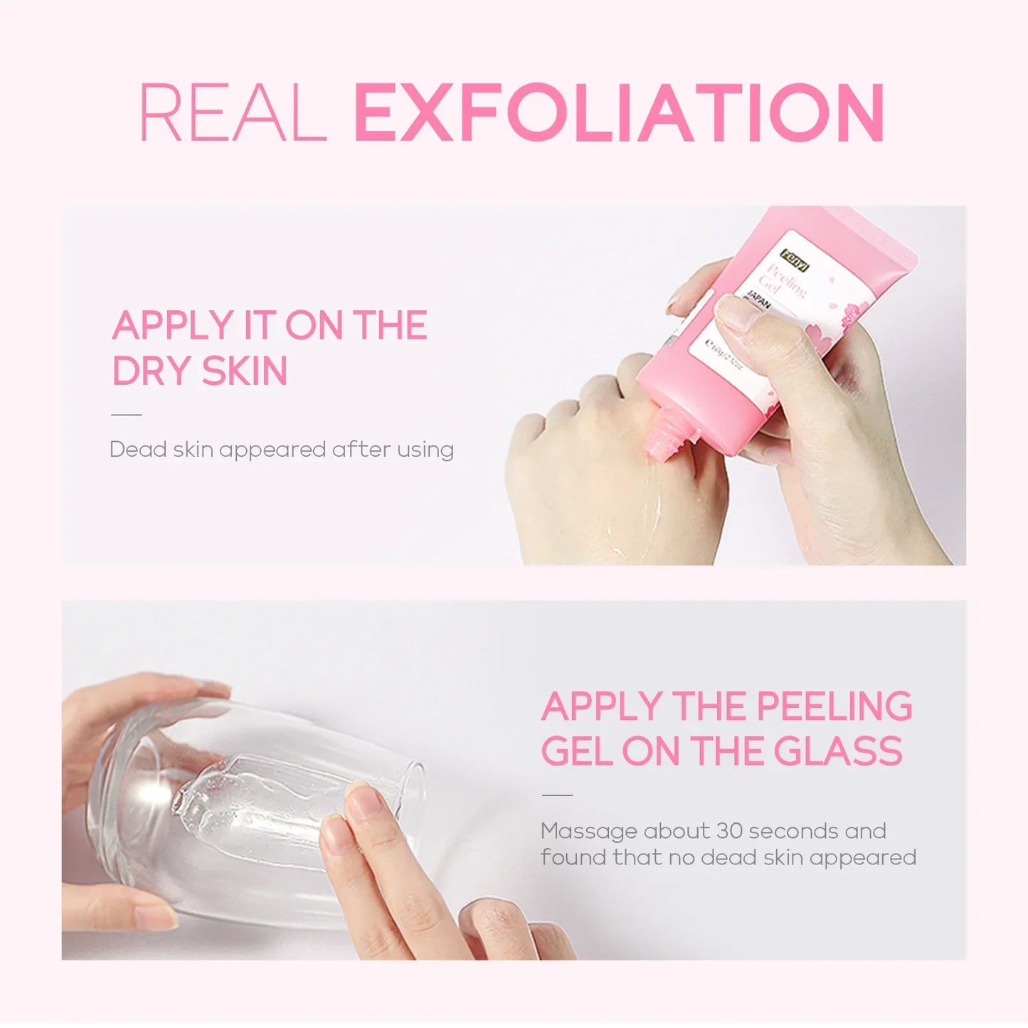 Rosto limpeza profunda gel esfoliante cuidados com a pele clareamento hidratante reparação esfoliante facial cuidados com a pele💖✨