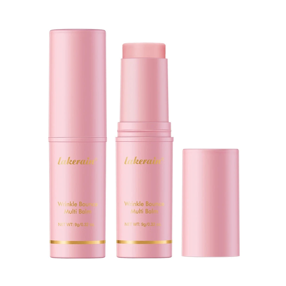 Bastão hidratante rosa coreano, extrato de hidratação profunda, pele facial, multifuncional, bálsamo rosa, cuidados com a pele, produtos de base de maquiagem 💖✨