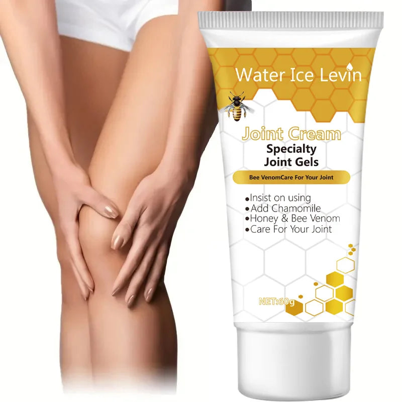 Bee Venom Joint Cream - Loção Hidratante Hipoalergênica e Calmante com Fragrância Leve para Todos os Tipos de Pele ✨🐝