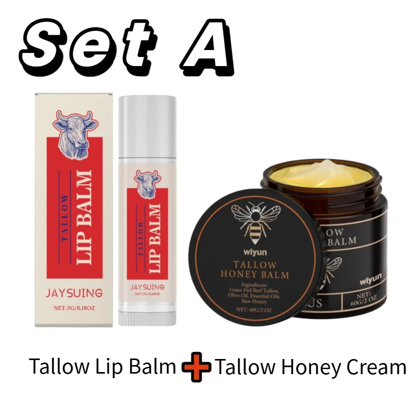 Creme hidratante de mel e sebo para uma pele radiante, que melhora a elasticidade, suaviza, aclara, combate a opacidade e refirma a pele. Ideal para rosto e corpo.
