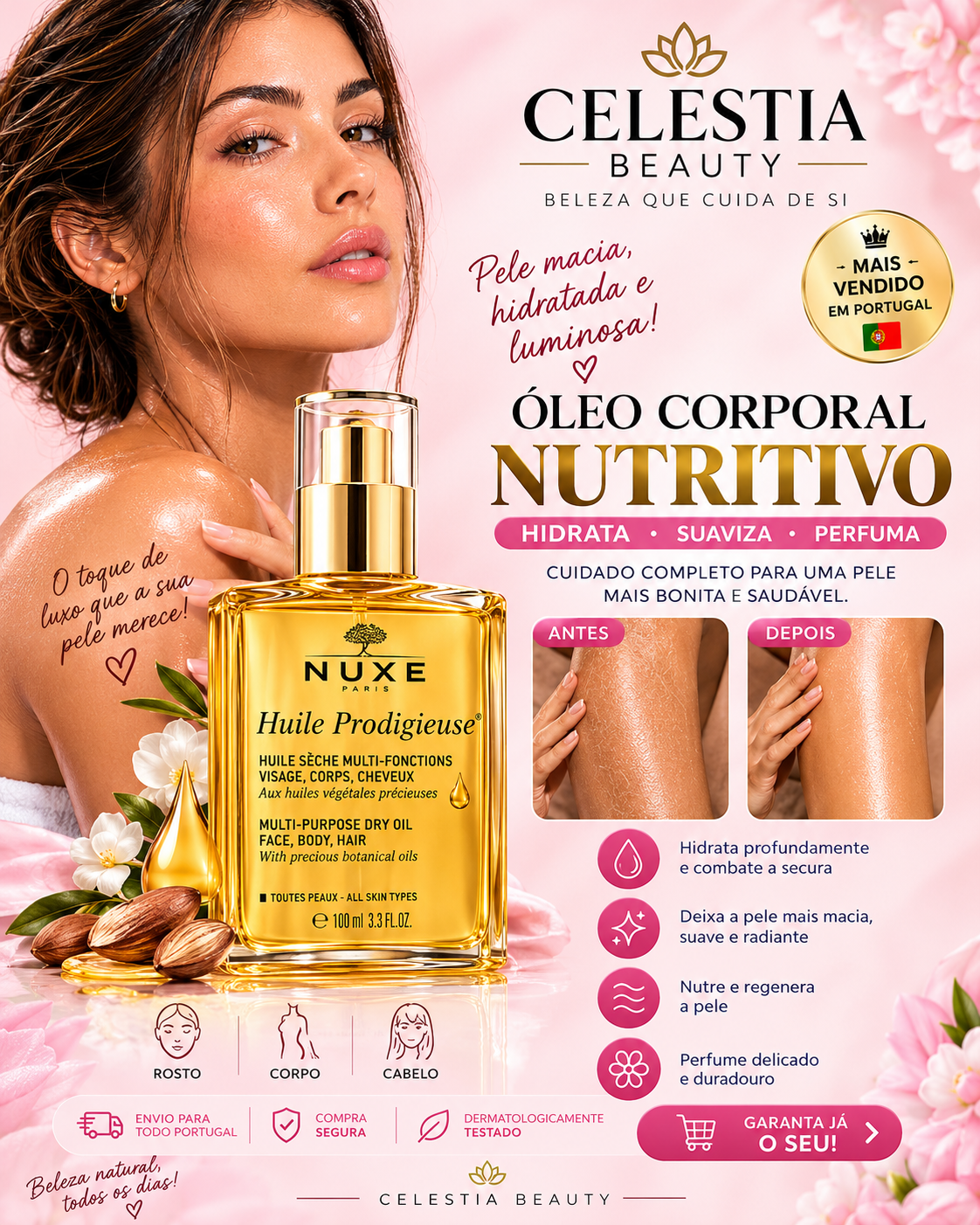 Óleos Corporais Premium ✨