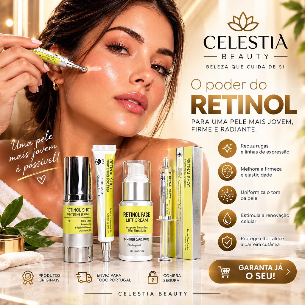 Retinol Repair Serum – Sérum Facial Renovador ✨