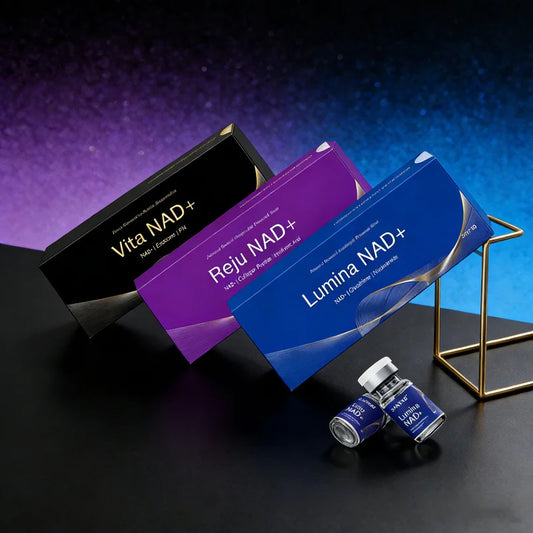 Sérum OEM NAD+ 2025 para pele facial, sérum de ácido hialurónico, colagénio, PDRN, estimula a pele, 5 ampolas.