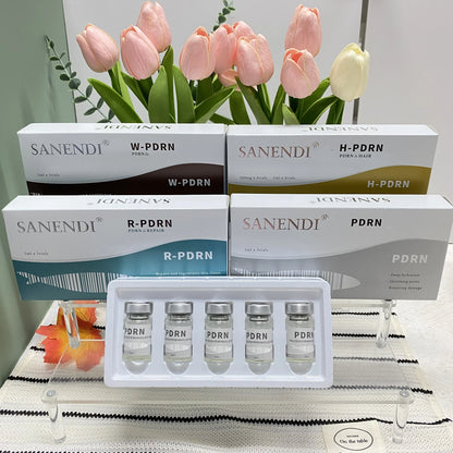 PDRN Sérum de Salmão para Pelos Faciais Dr.Pen Ácido Hialurónico HIDRATAÇÃO PROFUNDA Impulsionador da Pele Anti-envelhecimento 5ML*5Ampolas