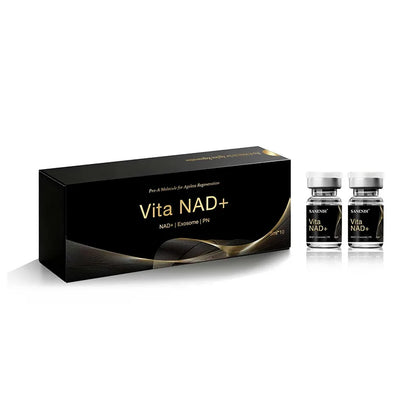 Sérum OEM NAD+ 2025 para pele facial, sérum de ácido hialurónico, colagénio, PDRN, estimula a pele, 5 ampolas.