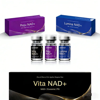 Sérum OEM NAD+ 2025 para pele facial, sérum de ácido hialurónico, colagénio, PDRN, estimula a pele, 5 ampolas.