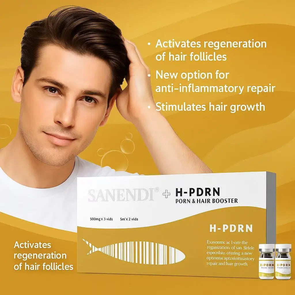 PDRN Sérum de Salmão para Pelos Faciais Dr.Pen Ácido Hialurónico HIDRATAÇÃO PROFUNDA Impulsionador da Pele Anti-envelhecimento 5ML*5Ampolas