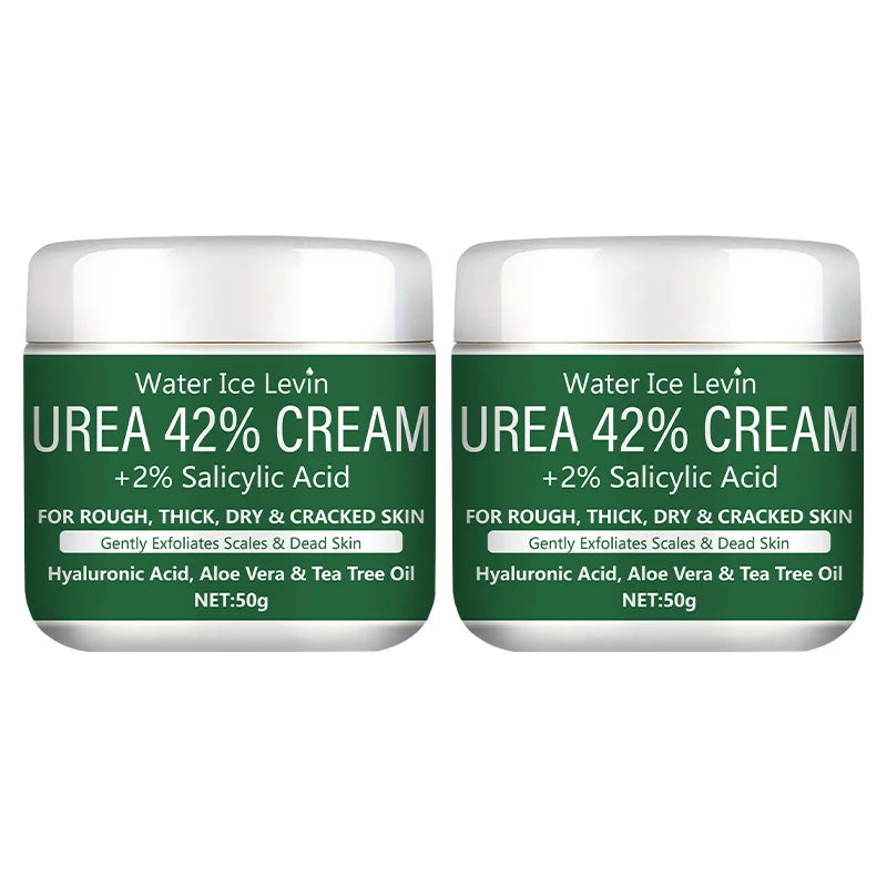 Novo creme de uréia 42% + ácido salicílico 2% hidratante para pés e mãos, hidratante profundo e hidratante nutritivo✨💚