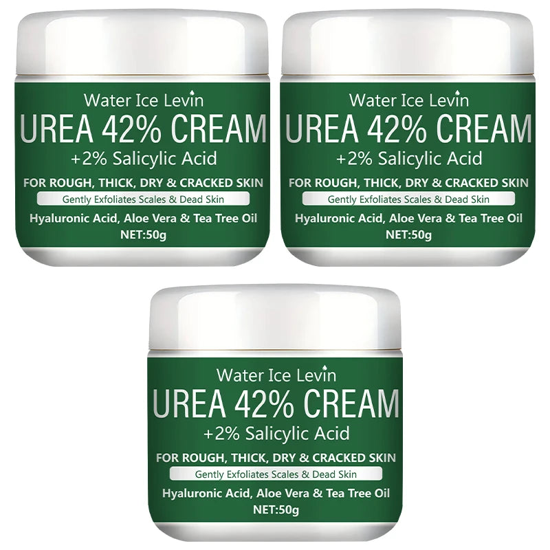 Novo creme de uréia 42% + ácido salicílico 2% hidratante para pés e mãos, hidratante profundo e hidratante nutritivo✨💚
