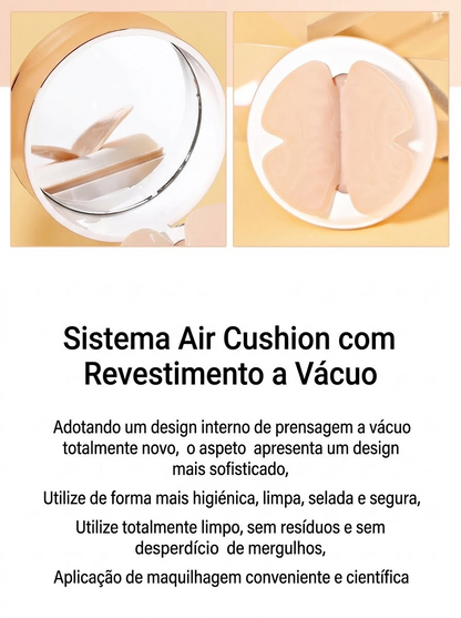 P.TWO.P Air Cushion BB Cream - Base Corretora com Esponja Borboleta.
