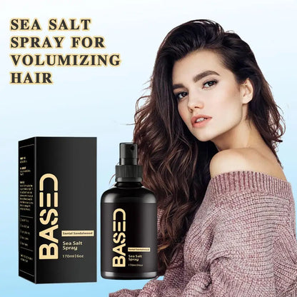 BASED Sea Salt Spray – Spray Capilar de Sal Marinho para Volume e Textura 170 ml.