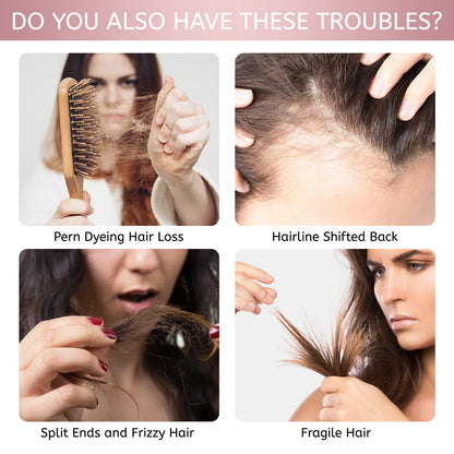 Spray de cabelo arroz água forte folículo capilar raiz grossa prevenção de perda nutritivo suavizar o cabelo ajudante spray de cuidados para desbaste de cabelo
✨