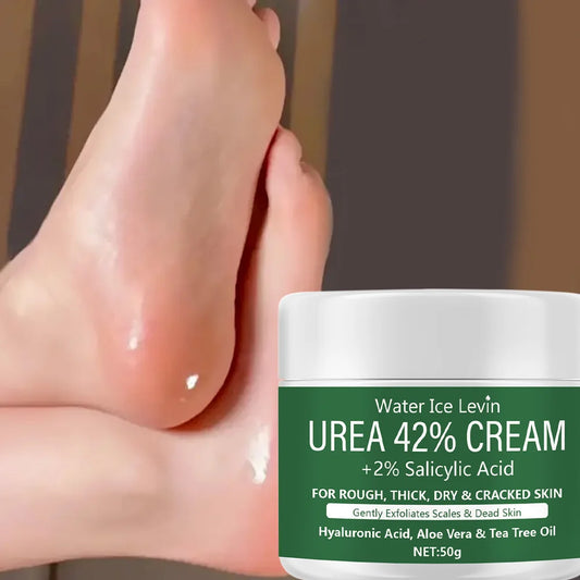 Novo creme de uréia 42% + ácido salicílico 2% hidratante para pés e mãos, hidratante profundo e hidratante nutritivo✨💚