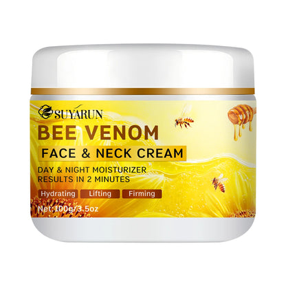 SUYARUN Creme facial antienvelhecimento com colágeno de veneno de abelha | Hidratante reafirmante e lifting | Redução de rugas | Hidratação 24H.