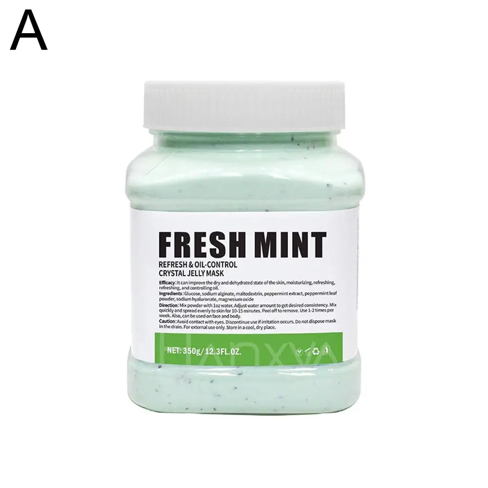Máscara Facial Jelly de Rosa Hidratante e Revitalizante .
