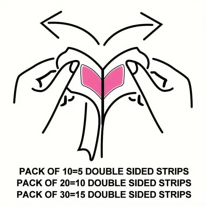10/20/30/50 peças tiras depilatórias de cera para remoção de pelos, papel de cera fria, tiras de papel para rosto, pescoço, braço, perna, corpo, ferramentas de beleza ✨