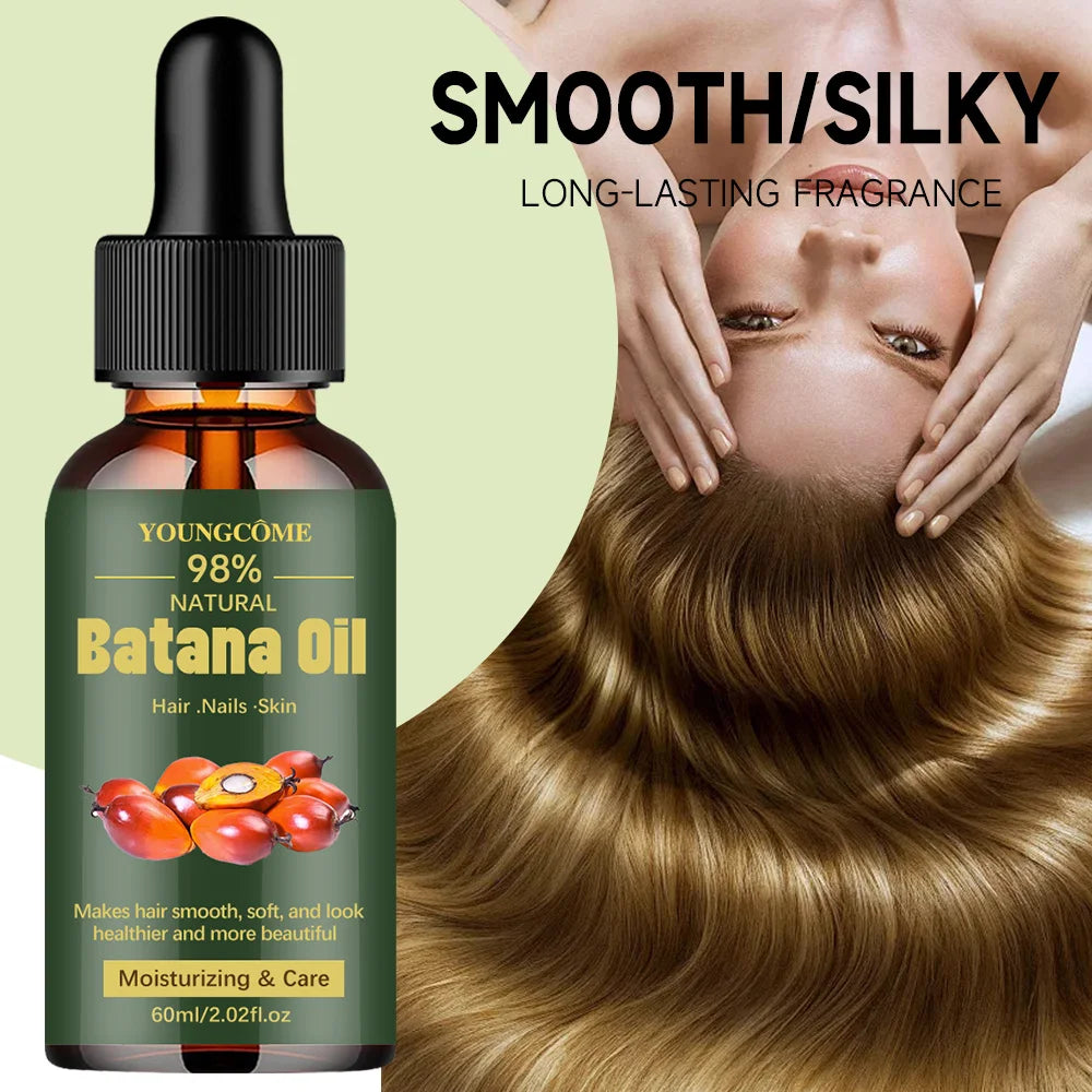 Óleo de batata natural para crescimento do cabelo, óleo de batata puro para fortalecer o brilho do cabelo para mulheres, prevenir a perda de cabelo, eliminar pontas duplas, 1/3 peças✨