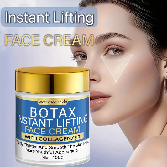Creme Facial Lifting com Colágeno e Q10 100g, com Ceramidas, Efeito Firmador e Nutritivo, para Pele Mais Firme ✨