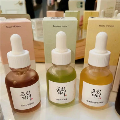 Sérum Facial Coreano Glow com Niacinamida, Chá Verde e Ginseng.