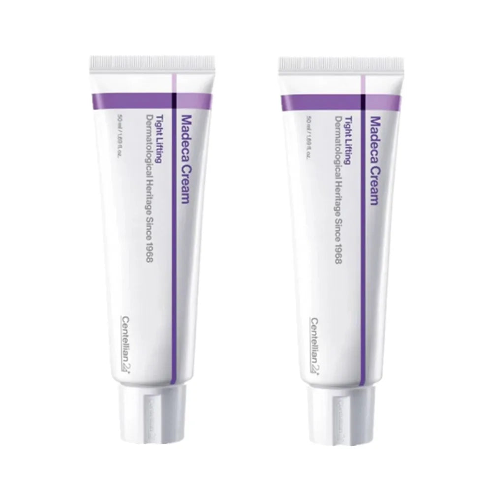 Creme Facial Coreano Madeca com Centella Asiática e Colagénio.