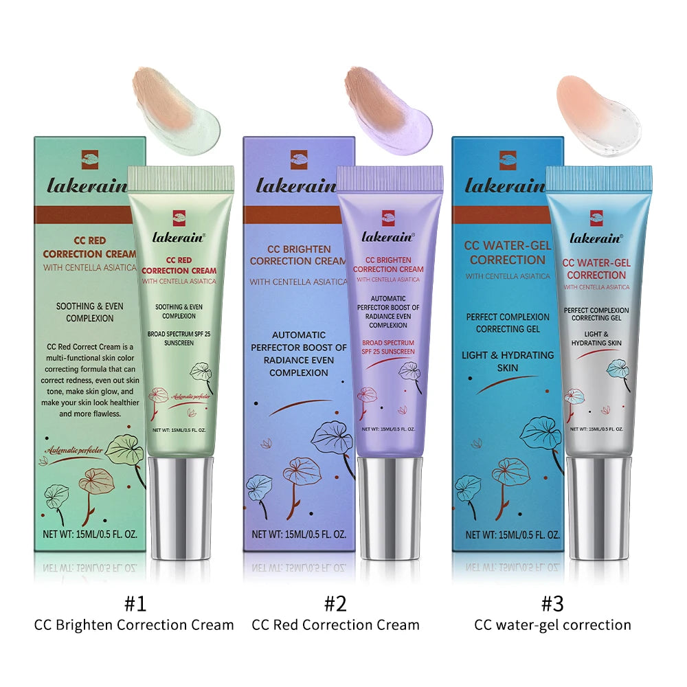 Creme cc erborian centella mudança de cor creme de umidade base de maquiagem cobertura completa base mágica cobrindo maquiagem coreana✨🌿