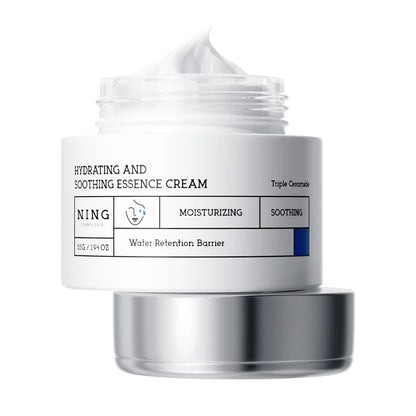 Toner Hidratante e Calmante, Loção e Creme com Ácido Hialurônico 8D e Ceramidas - Hidratante, Reparação de Barreira e Cuidados Reafirmantes