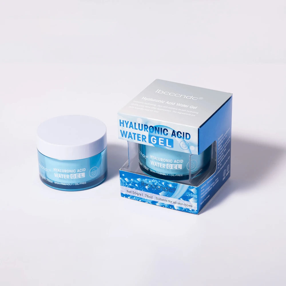 Gel-creme hidratante facial Hydro Boost com ácido hialurônico para hidratar e suavizar a pele extra seca