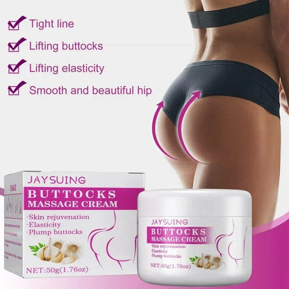 Creme para Aumento dos Glúteos, Óleo Essencial Firmador para Levantar e Levantar os Glúteos, Aumenta o Bumbum, Modela e Firma o Corpo, Cuidados Sensuais para Mulheres