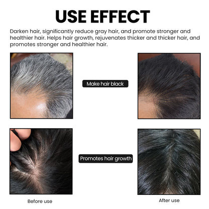 Shampoo de carvão de bambu, sabonete para limpar profundamente o couro cabeludo, criar cabelos escuros e grossos, melhorar a secura do cabelo, nutrir, shampoo de carvão ✨