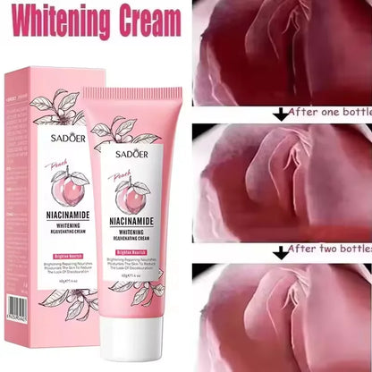 Creme clareador para pele escura nas axilas, coxas, articulações internas, área íntima, cuidados com o corpo, loção clareadora para partes íntimas