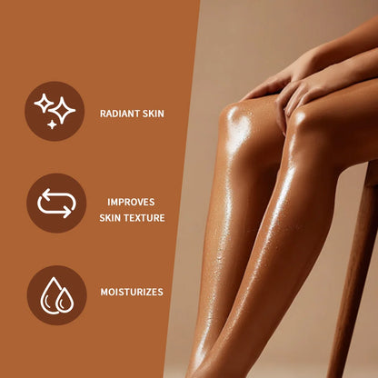 Óleo Corporal Hidratante e Nutritivo com Manteiga de Cacau Lakerain, Gel Corporal de Cacau 200ml para Massagem.