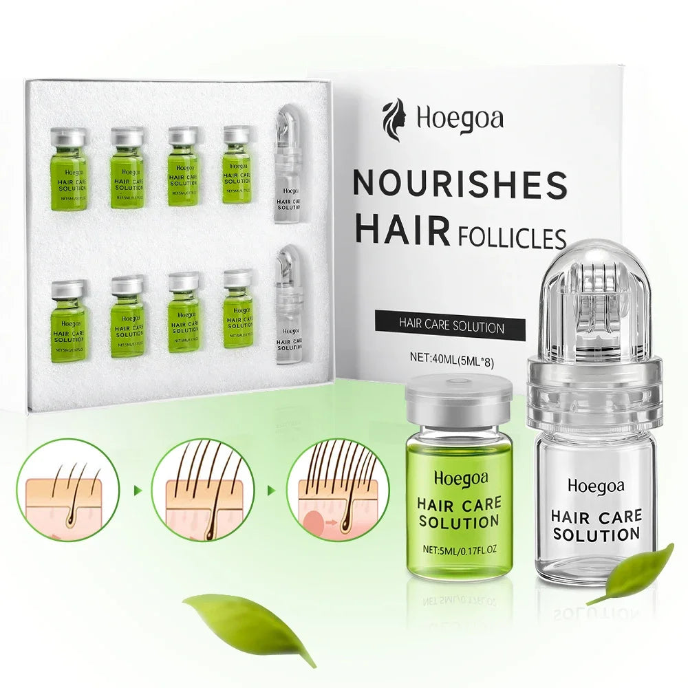 Soro de cuidados essenciais para o cabelo, fortalece as raízes, reduz a perda, evita a calvície, nutre o couro cabeludo, cuidados com o cabelo, condicionador anti-perda de cabelo🍀✨