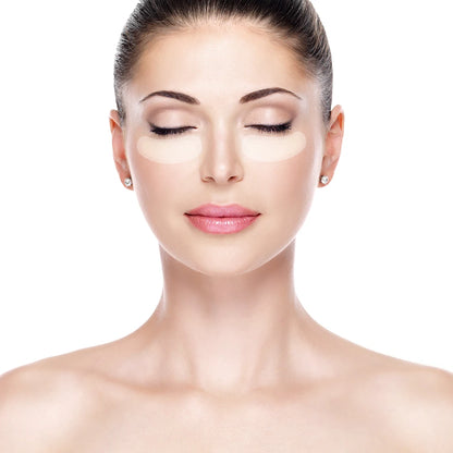 Máscara de remendos para os olhos com microagulhas de ácido hialurônico para antienvelhecimento e olheiras hidratantes sob almofadas de gel para os olhos cuidados com a pele ✨🩶