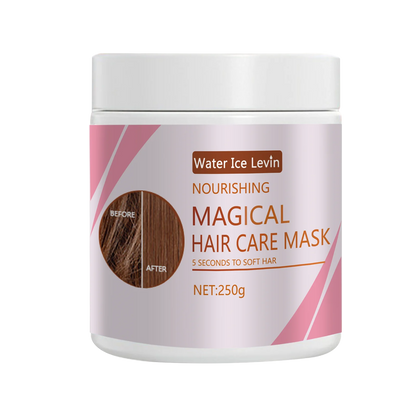 Máscara de cabelo de queratina mágica 5 segundos reparação rápida danificado cabelo crespo macio suave brilhante alisamento hidratação profunda cuidados com o cabelo ✨🌟