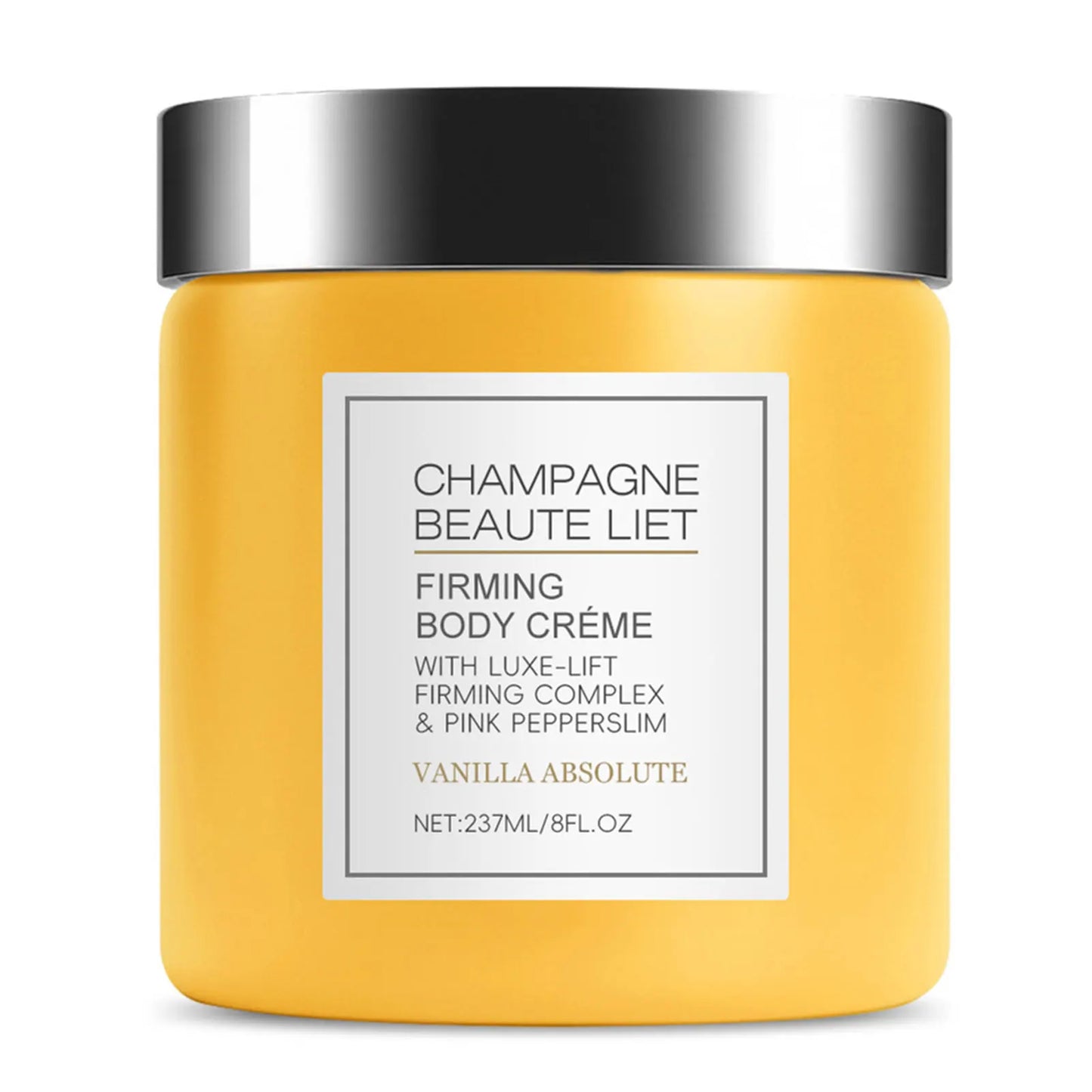 Creme corporal firmador champanhe com pepperslim, creme anti-rugas para apertar a pele, loção corporal hidratante diária para homens e mulheres✨