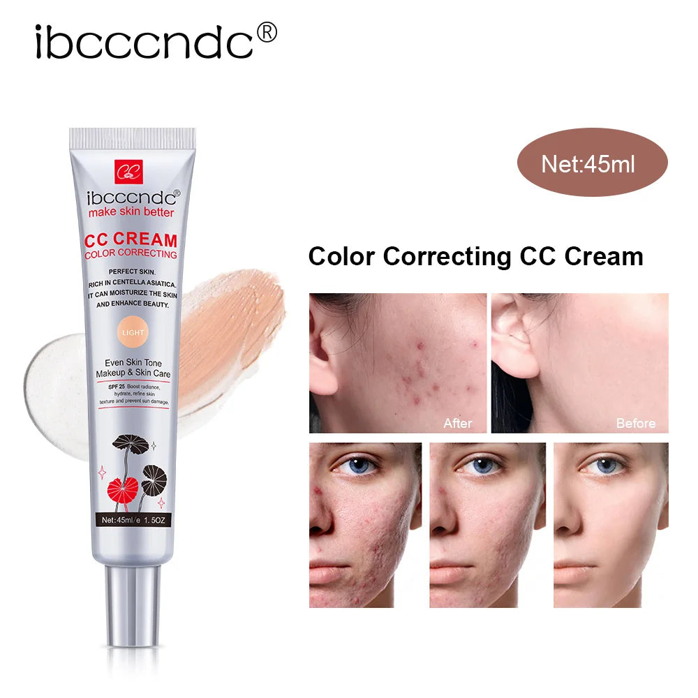 Erborian cc creme centella coreia maquiagem feminina para rosto umidade cosméticos corretivo base de cobertura completa🩶💎✨