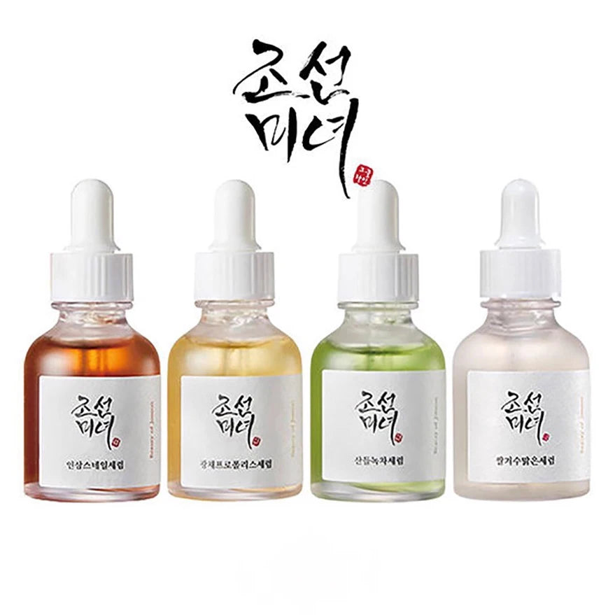 Sérum Facial Coreano Glow com Niacinamida, Chá Verde e Ginseng.
