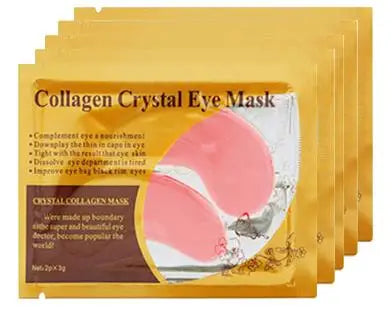Patches de Olhos com Colagénio Dourado – 10 Pares .