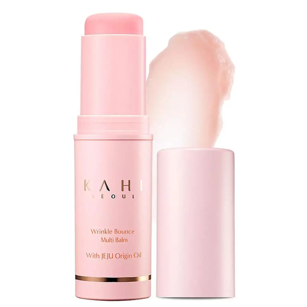 Bálsamo Multiuso Hidratante Facial Wrinkle Bounce para Uso Diário em Bastão, Hidratante Facial, Creme Hidratante para Lábios, Olhos e Pescoço