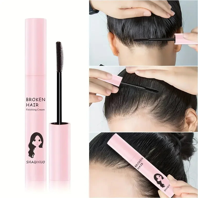unidade de cera de styling em stick com efeito de cabelo partido - Fácil de aplicar, controla o frisado e proporciona uma fixação firme, adequada a todos os tipos de cabelo.
