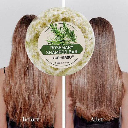 Nutritivo e reparador: Sabonete champô de alecrim, para acompanhar o cabelo.