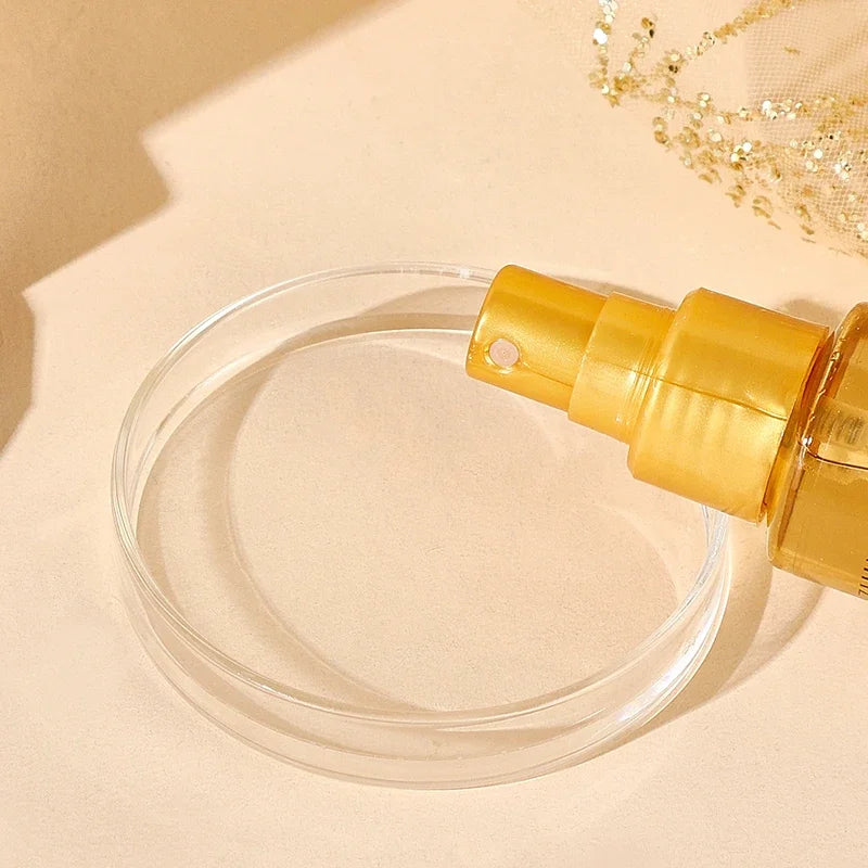 Spray de Óleo Capilar Nutritivo e Reparador — Brilho, Nutrição e Fragrância Fresca ✔️