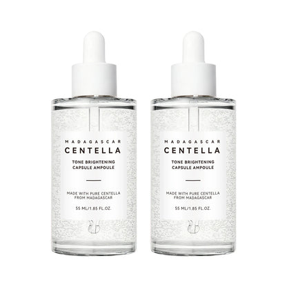 Madagascar Centella Asiatica Serum 55ml - Fórmula calmante para pele sensível com suporte para acne e hidratação profunda para o rosto.✨💎🌿