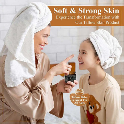 Bálsamo Facial de Sebo Bovino e Mel Hidratante Natural.