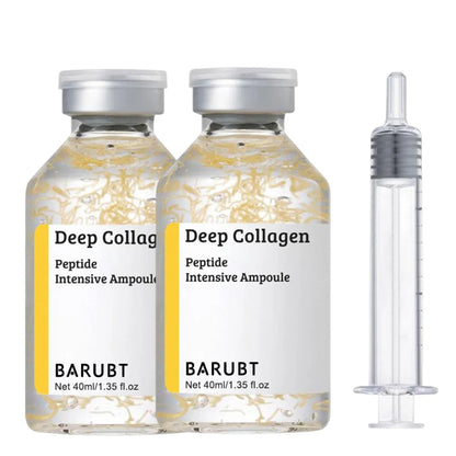 Soro de essência de colágeno de seda coreano, peptídeo profundo, creme facial revitalizante intensivo, anti-rugas, firmador, cuidados com a pele, 40ml