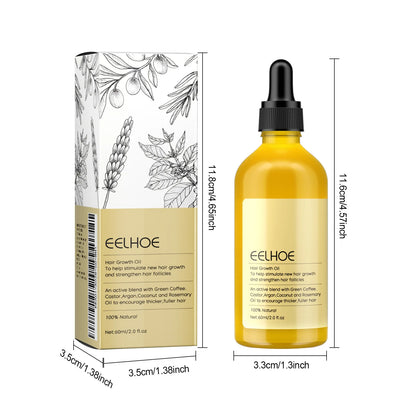 Óleo essencial de alecrim denso para cabelo, 60ml, lavanda vegana, repara danos aos cabelos, evita perda de cabelo, cabelos lisos, nutre óleo de cuidados com os cabelos ✨👑