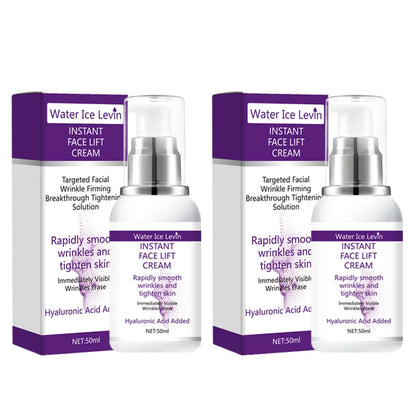 Creme facial lifting instantâneo com ácido hialurônico para rugas