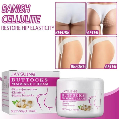 Creme para Aumento dos Glúteos, Óleo Essencial Firmador para Levantar e Levantar os Glúteos, Aumenta o Bumbum, Modela e Firma o Corpo, Cuidados Sensuais para Mulheres